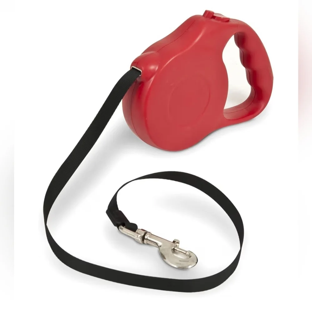 Aspen Pet Retractable Dog Leash - RED - LARGE **NEW